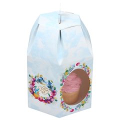 Коробка для сладостей с окном "ХВ" 8х8х21 см 10084316